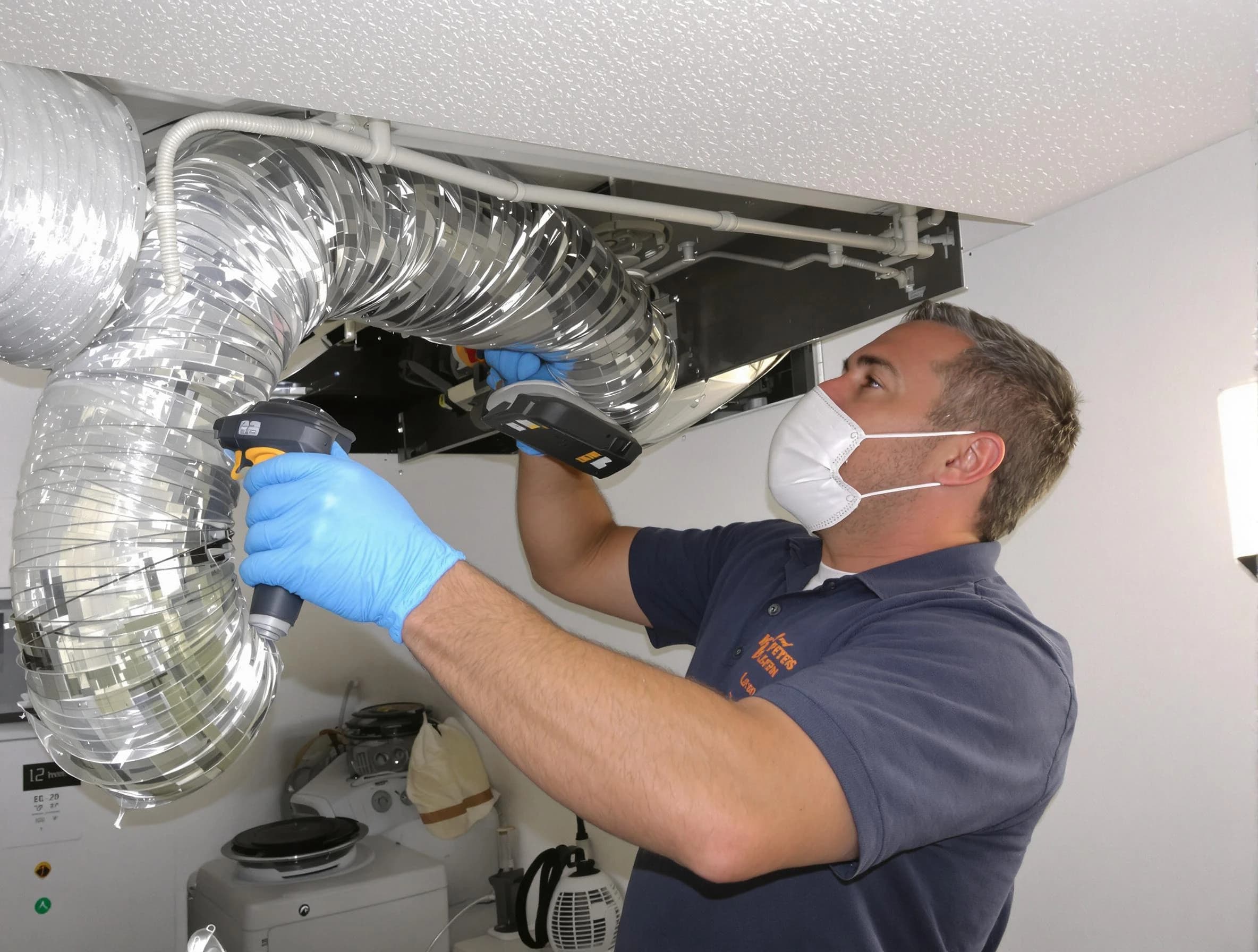 Hanceville Dryer Vent Cleaning professional performing thorough residential dryer vent cleaning in Hanceville