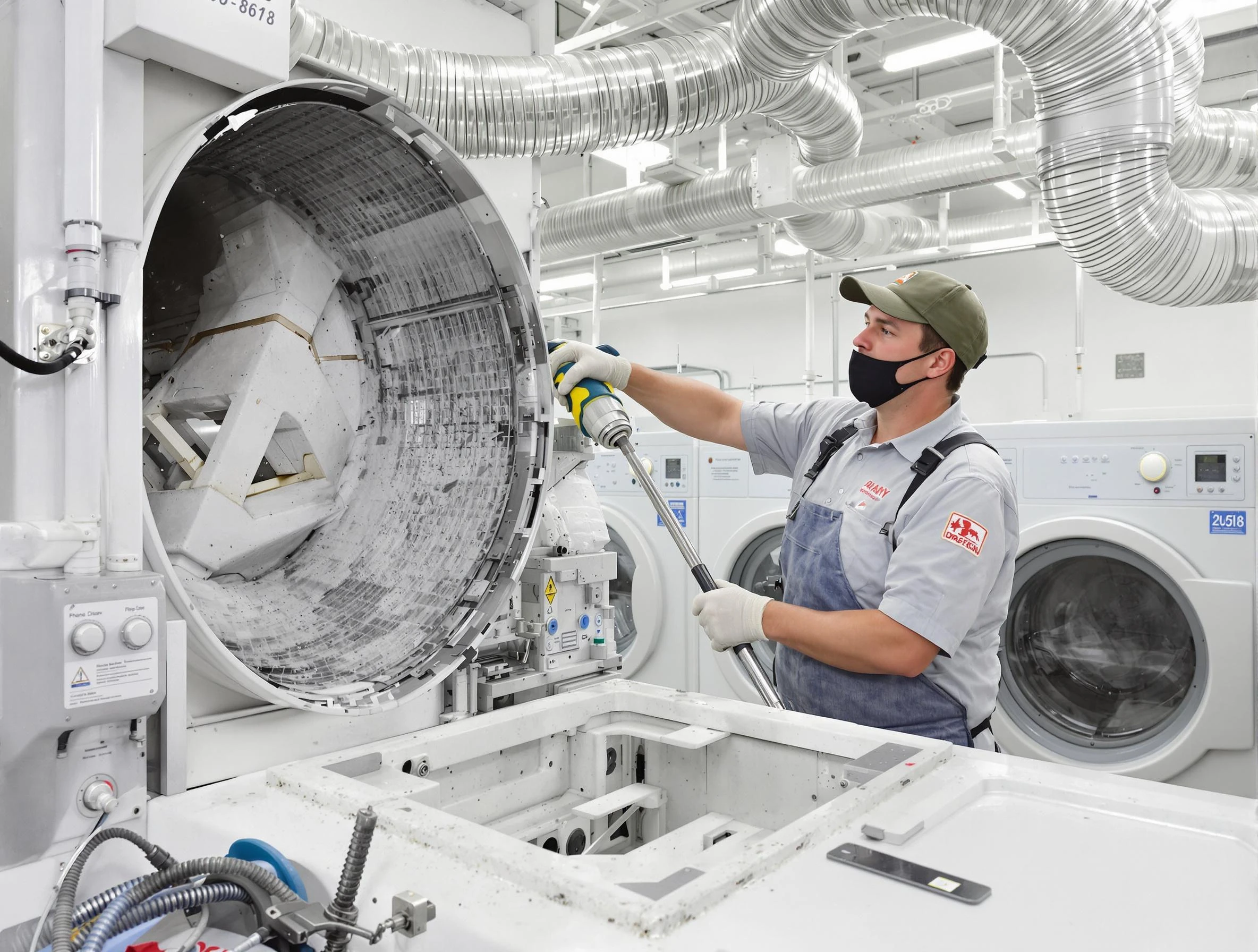 Commercial Dryer Vent Cleaning in Hanceville
