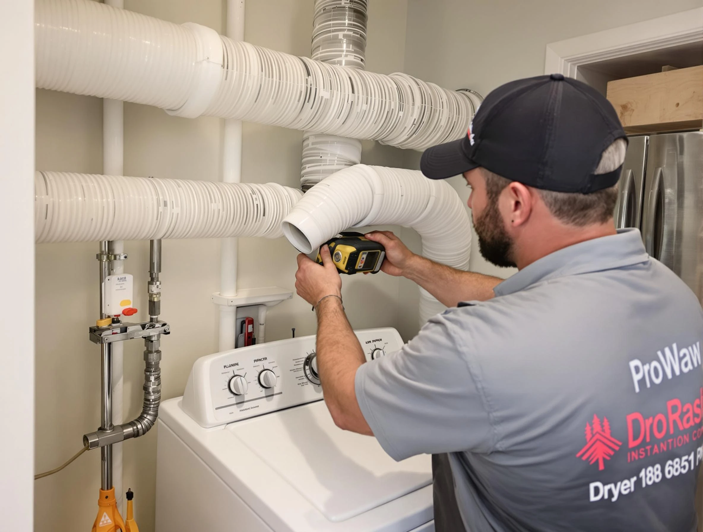 Professional dryer vent hose installation by Hanceville Dryer Vent Cleaning in Hanceville