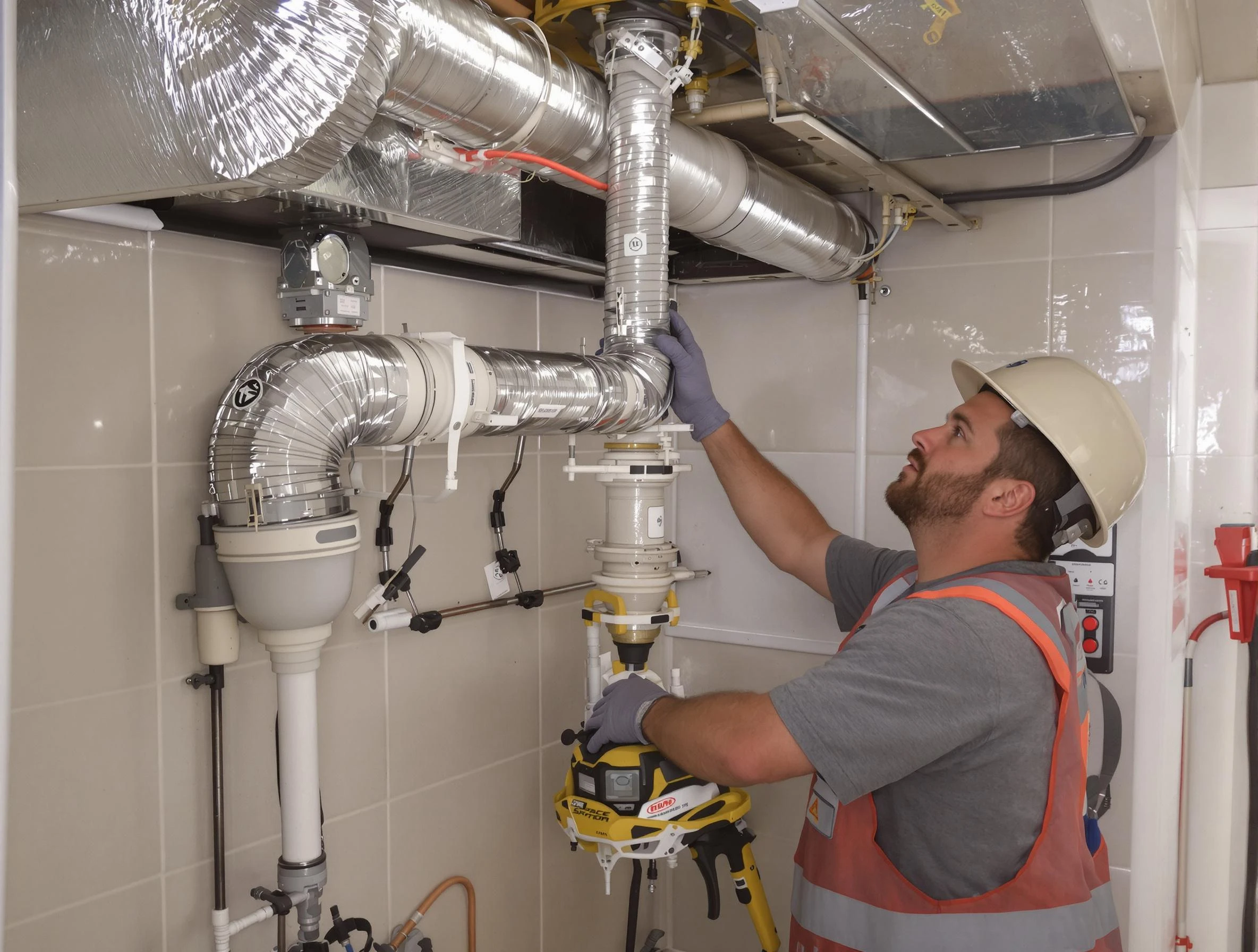 Hanceville Dryer Vent Cleaning expert performing professional dryer vent repair and installation in Hanceville