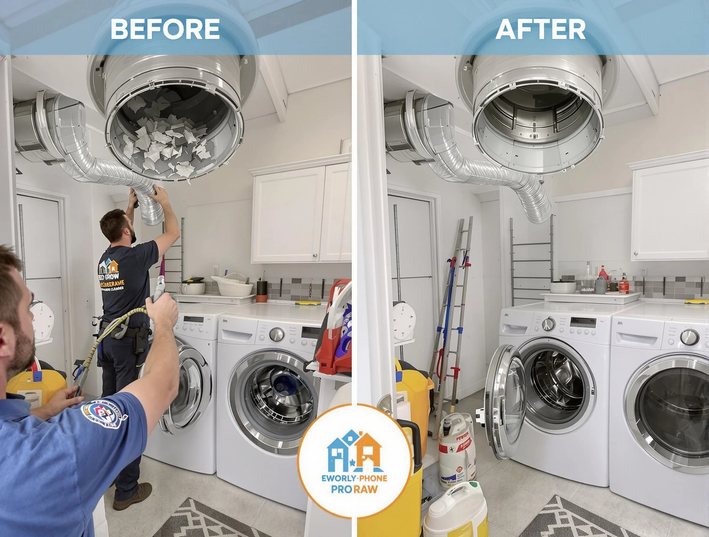 Residential dryer vent cleaning by Hanceville Dryer Vent Cleaning in Hanceville